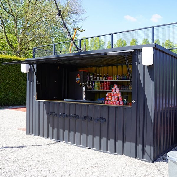 Contentor Bar 4x2m Antracite RAL 7016 - Image 5