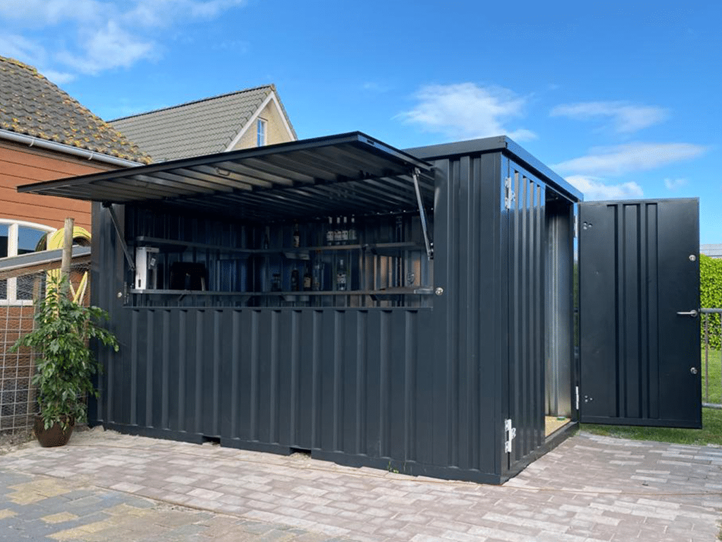 Contentor Bar 4x2m Antracite RAL 7016 - Image 4