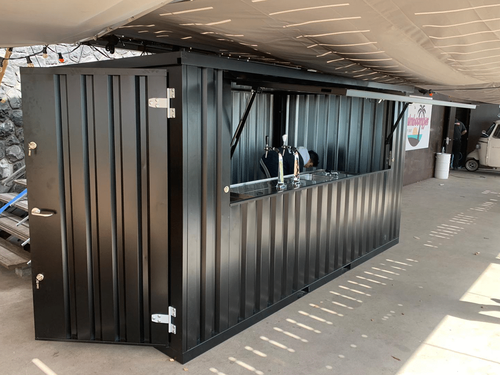 Contentor Bar 4x2m Antracite RAL 7016 - Image 3