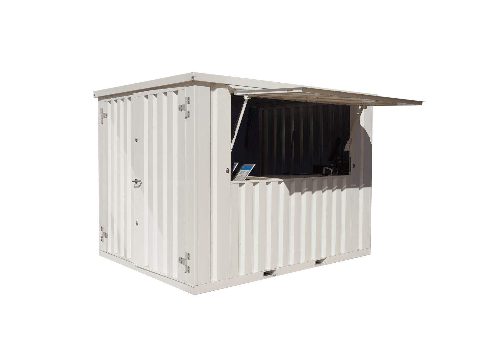 Contentor Bar 4x2m XL Branco RAL 9016