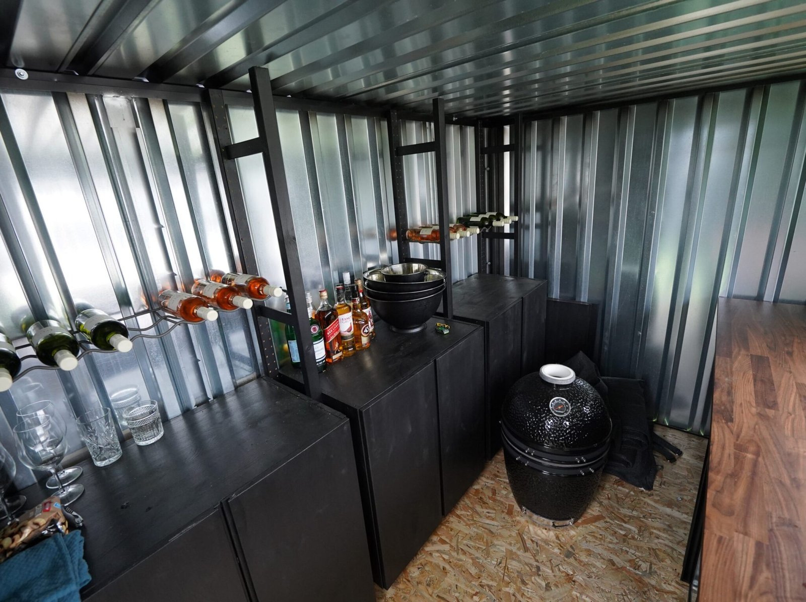 Contentor Bar 4x3m Preto RAL 9005 - Image 3