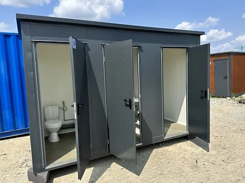 Contentor sanitário com 3 cabines - Image 3