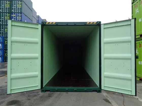 Novo contentor marítimo verde de 40 pés HC - Image 3