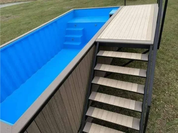 Contentor para piscina de 6 m x 2,5 m - Image 3