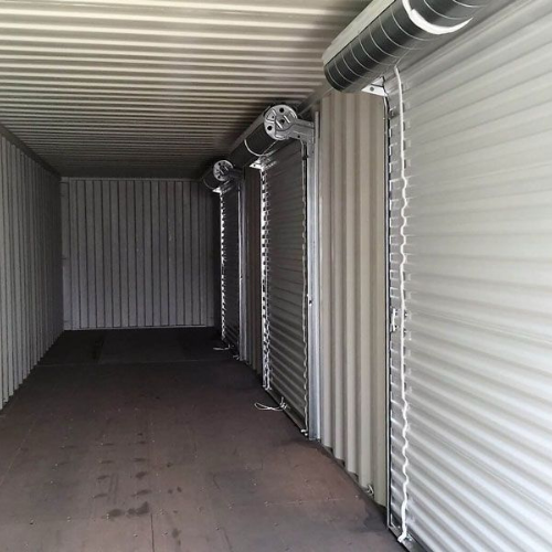 Contentor de 40 pés com 3 portas de enrolar - Image 2