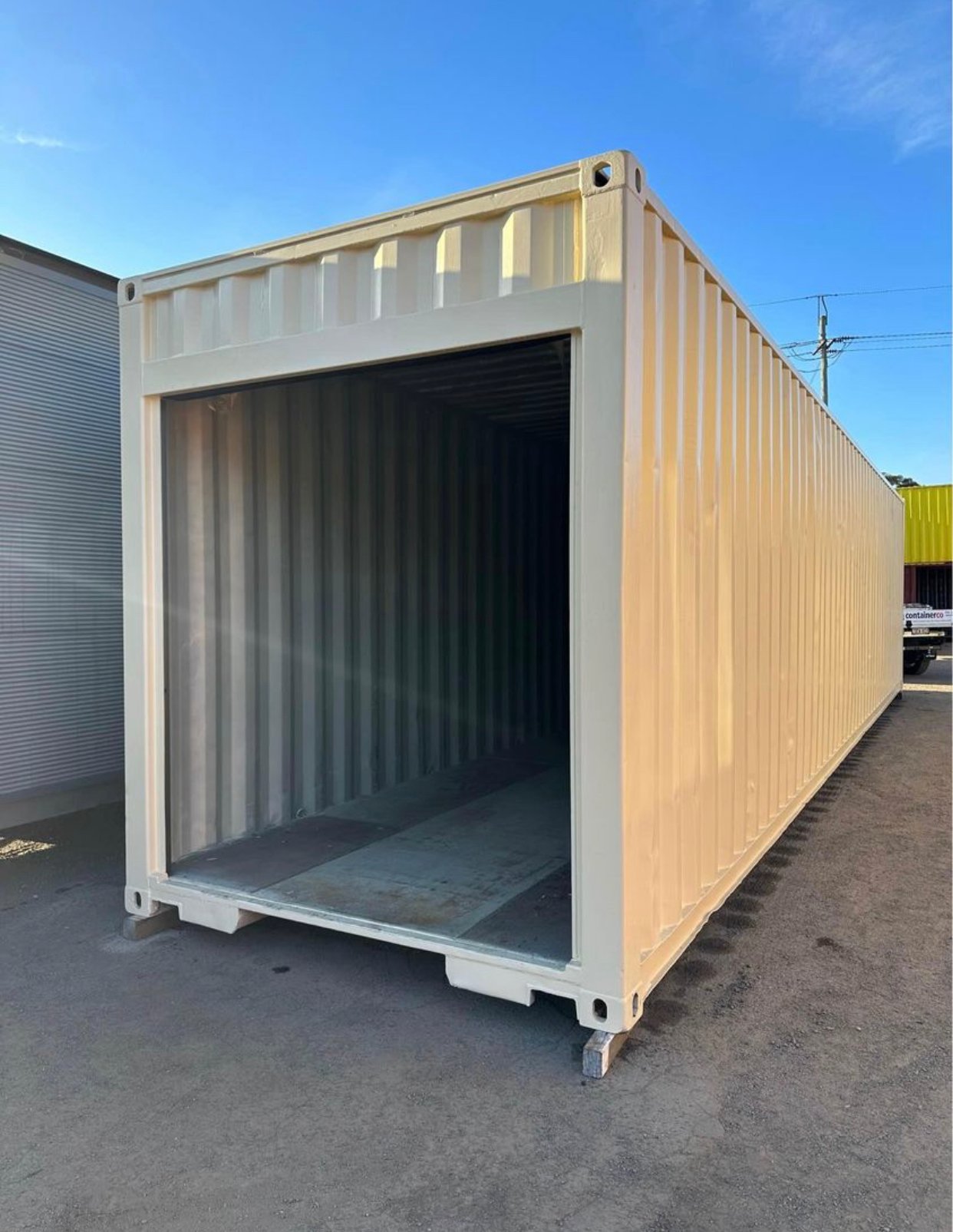 Contentor de 40' x 8' pés com rodas - Image 2