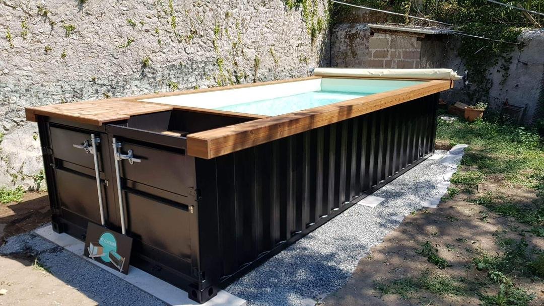 Piscina de contentores de 20 pés